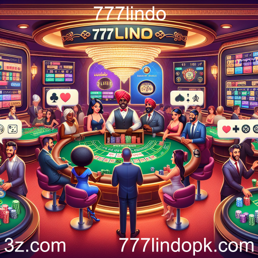 Descubra a Emoção do Cassino Ao Vivo no 777lindo